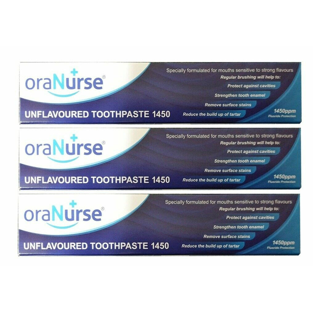 oranurse unflavoured toothpaste 4