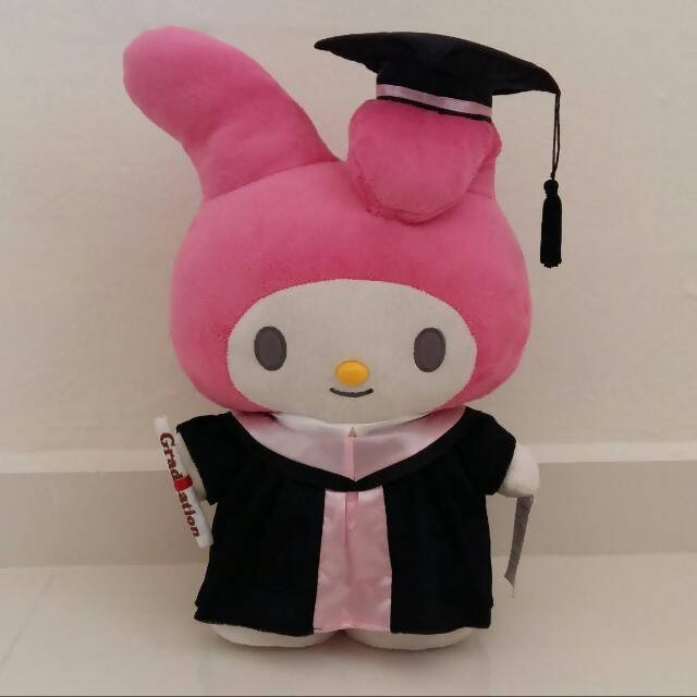 my melody graduation plush