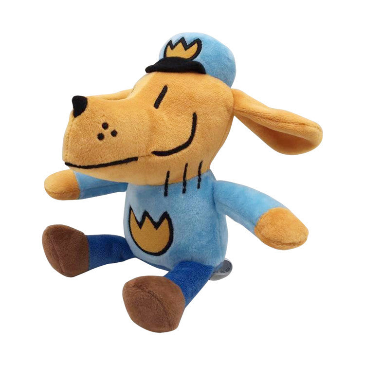 dog man stuffed toy