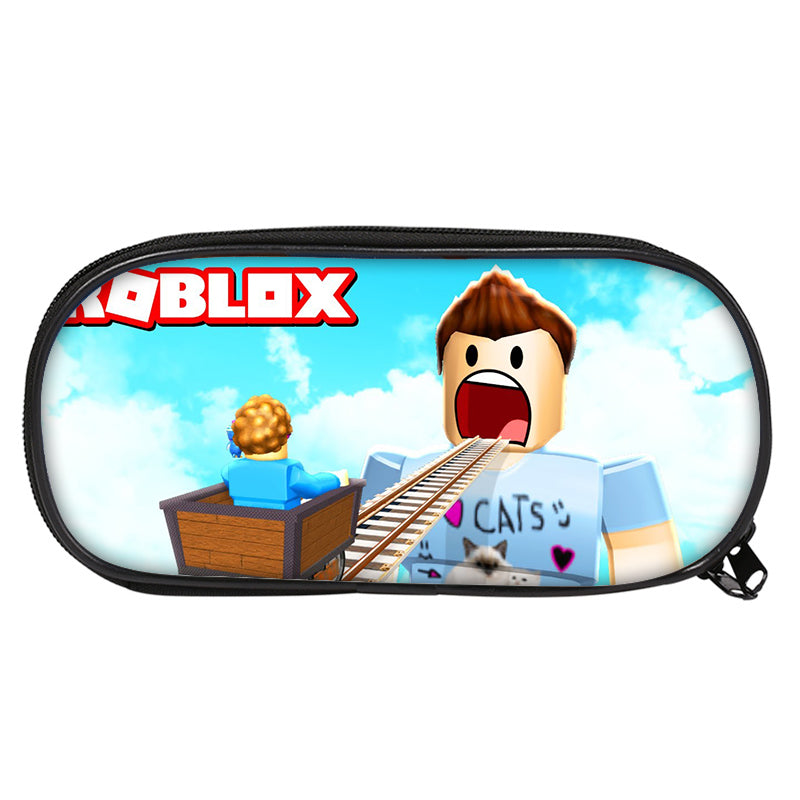 Roblox Denis Daily Pencil Case Stationery Exam Pen Case For