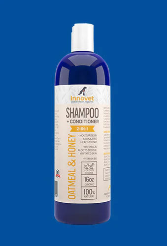 oatmeal dog shampoo with aloe vera, colloidal oatmeal &amp; coconut