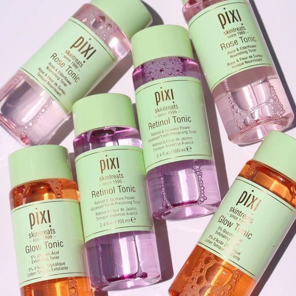 Toners - Pixi Rose, Glow Tonic, Retinol