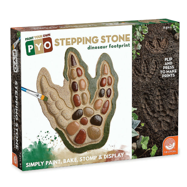 Paint Your Own Stepping Stone: Dinosaur Footprint | Field Museum Store