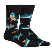 Winter Shark Crew Socks | Field Museum Store