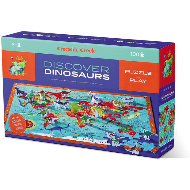 Discover Dinosaurs 100 Piece Floor Puzzle