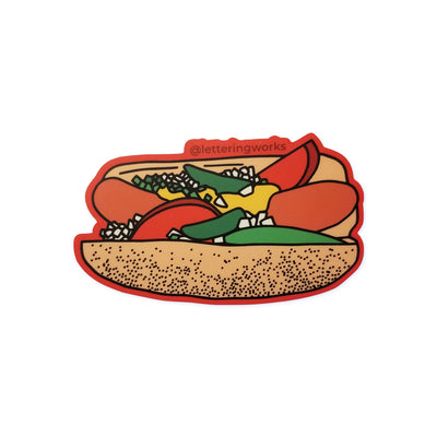 Chicago Hot Dog Sticker