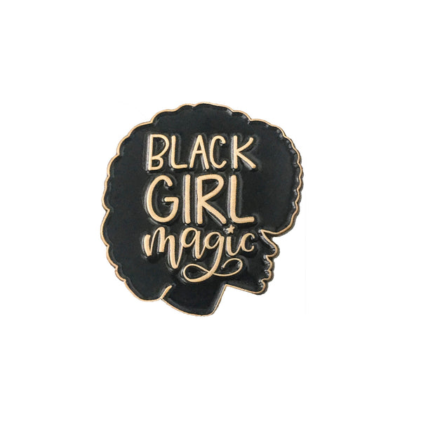 Black Girl Magic Lapel Pin