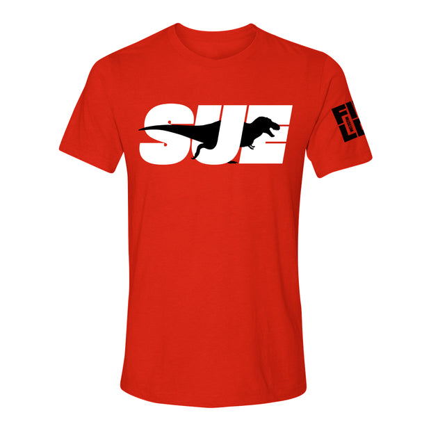 SUE the T. rex Adult T-Shirt - Red