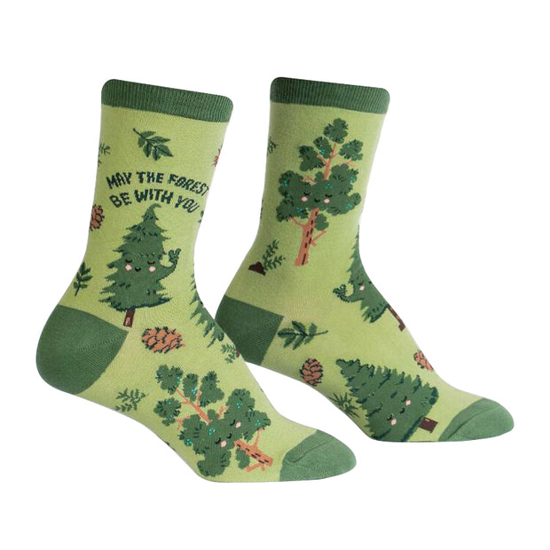 May The Forest Be With You Socks