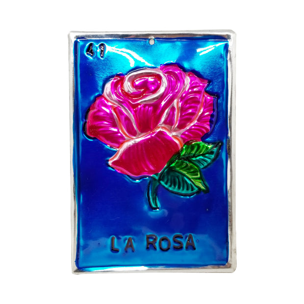 Tin La Rosa Ornament