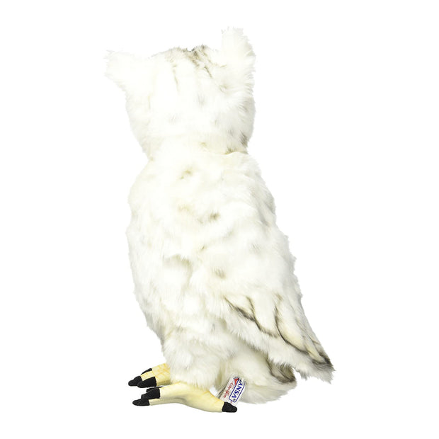 Realistic Snow Owl with Moving Head Plush | Field Museum Store
