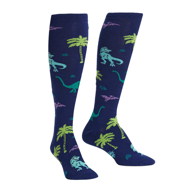 Land of the Dino Knee High Socks | Field Museum Store