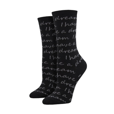 I have a Dream Script Women's Socks | Field Museum Store