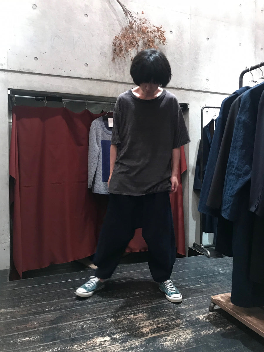 ka na ta hida pants ヒダパンツ 名作 レア グリーン-