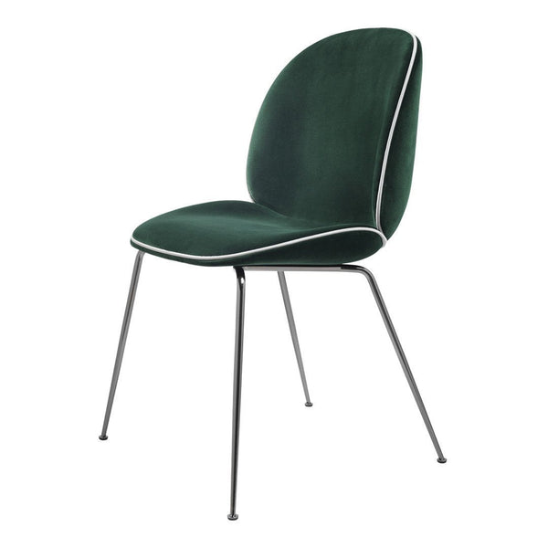 Hoge blootstelling schelp Belangrijk nieuws Gubi Beetle Dining Chair - Conic Base - Fully Upholstered by GamFratesi |  Danish Design Store