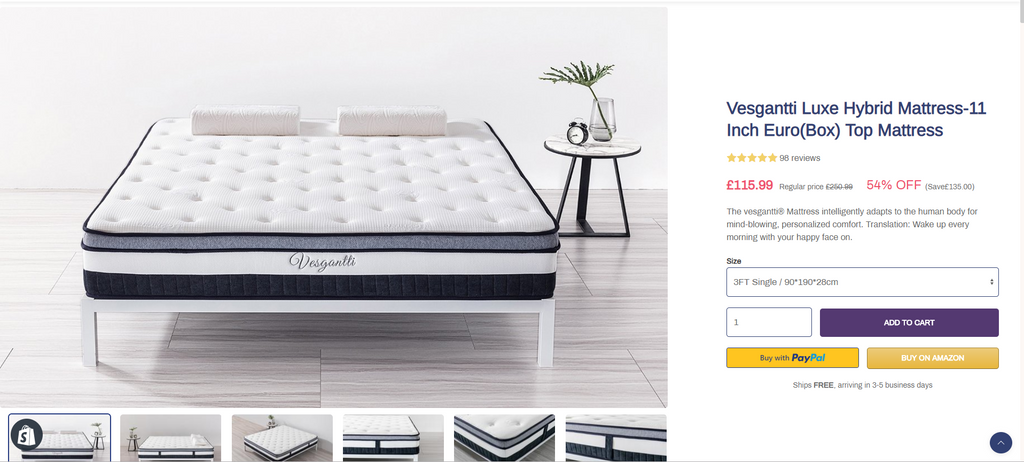 Which is the Best Mattress? | £135 Deal + 100 Night Trial‎
