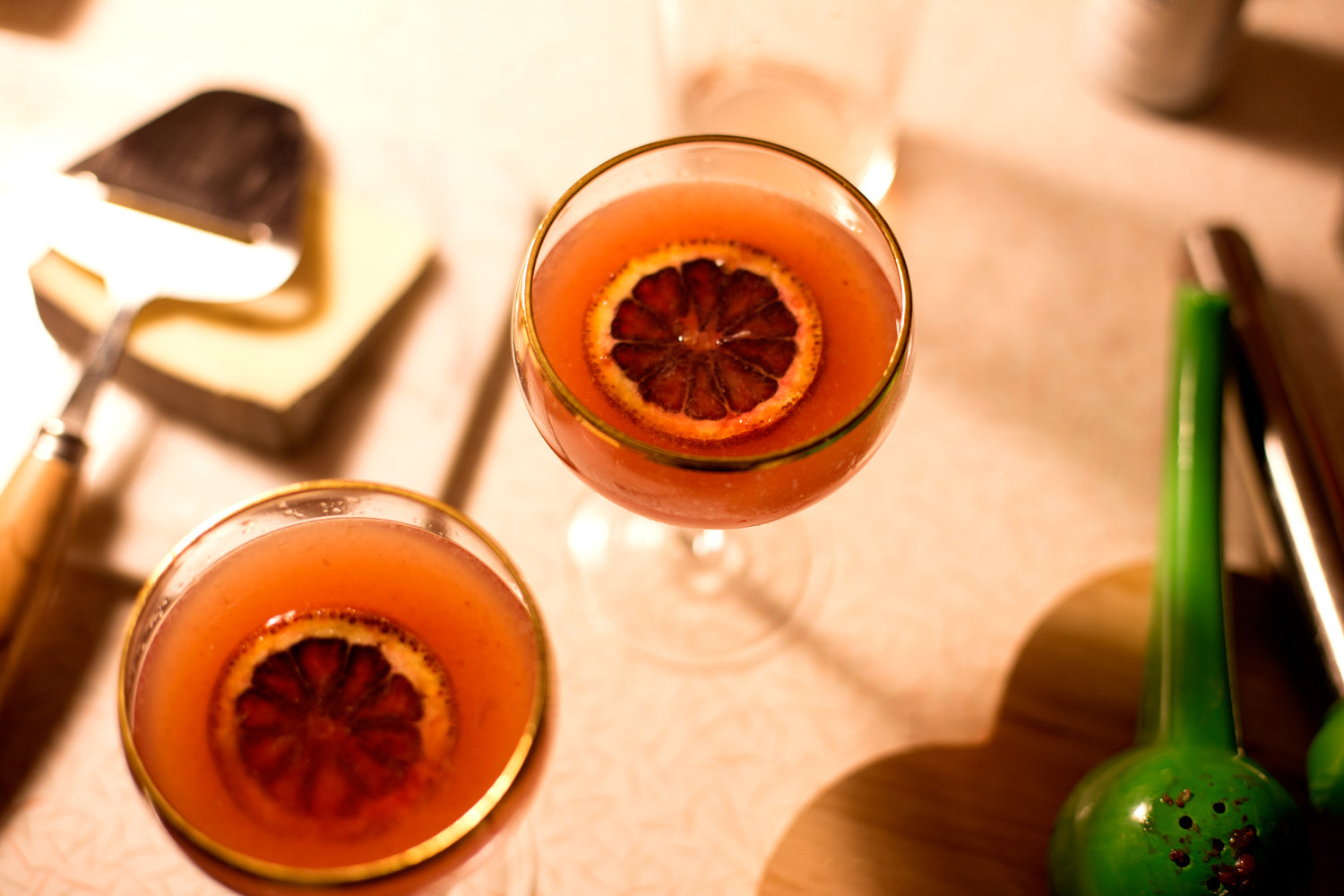 blood orange cocktails