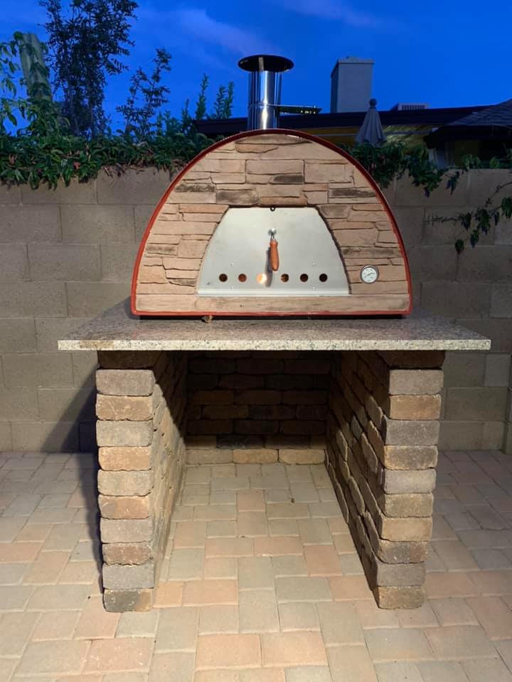 Authentic Pizza Ovens Crafted from Quality Natural Materials