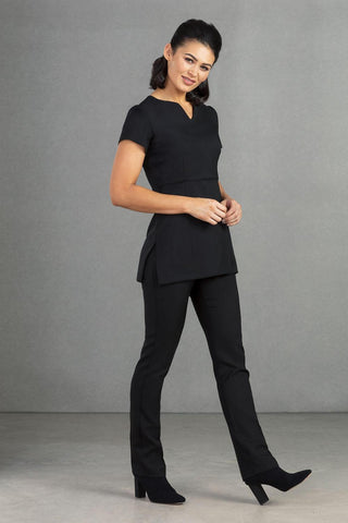 Florence Roby Lucca Tunic and Slim Leg Trousers in Black