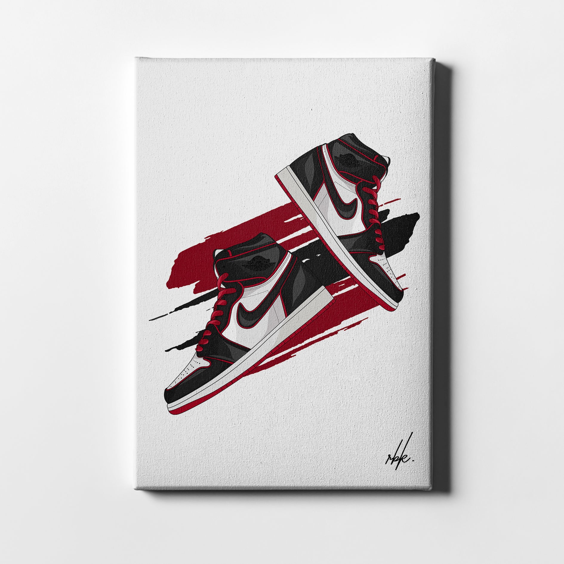 jordan 1 painting