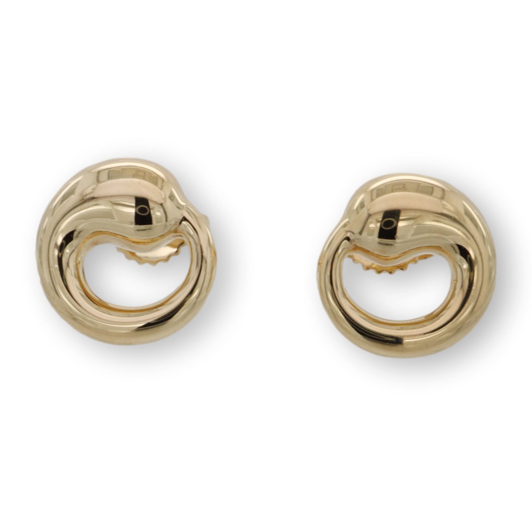 tiffany eternal circle earrings