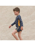 Little Green Radicals - Whale Song Recycled Swim Shorts