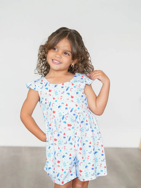 Ollie Jay - Macie Romper in Sweet Freedom