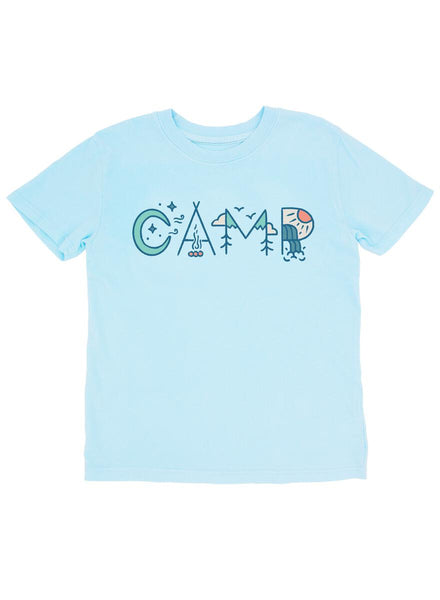 Feather 4 Arrow -Blue Camp Vintage Tee