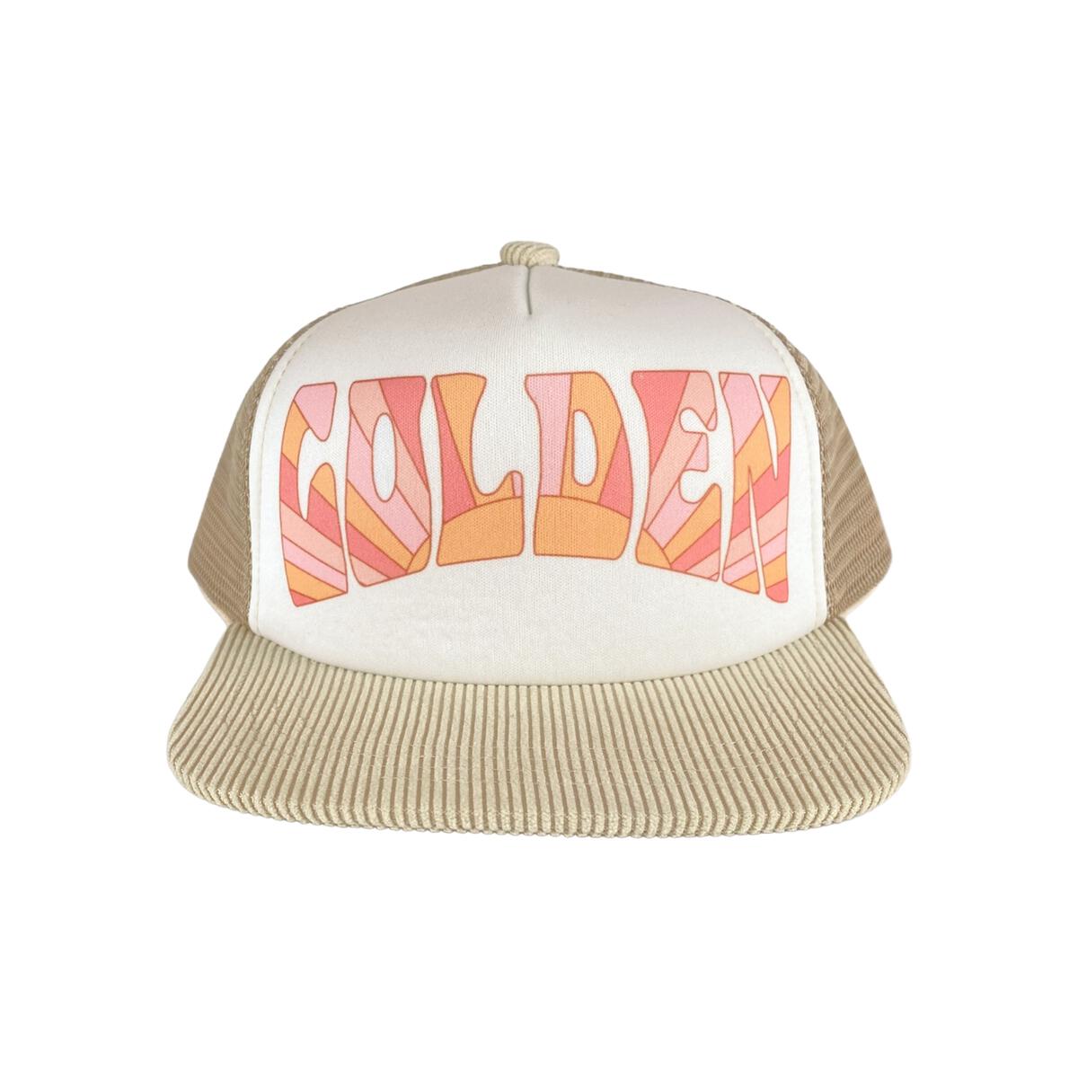 Tiny Whales - Golden Trucker Hat