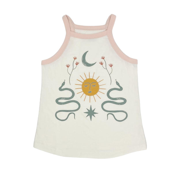 Tiny Whales - Sun & Moon Racer Tank