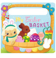 Little Hippo Books - My Easter Basket - Children's Sensory Touch and Feel Board Book with Handle