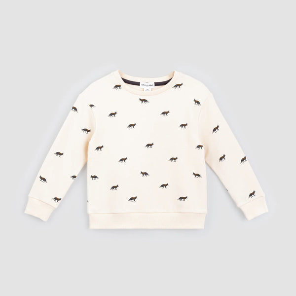 Miles The Label - Fox Organic Terry Sweatshirt - kennethodaniel