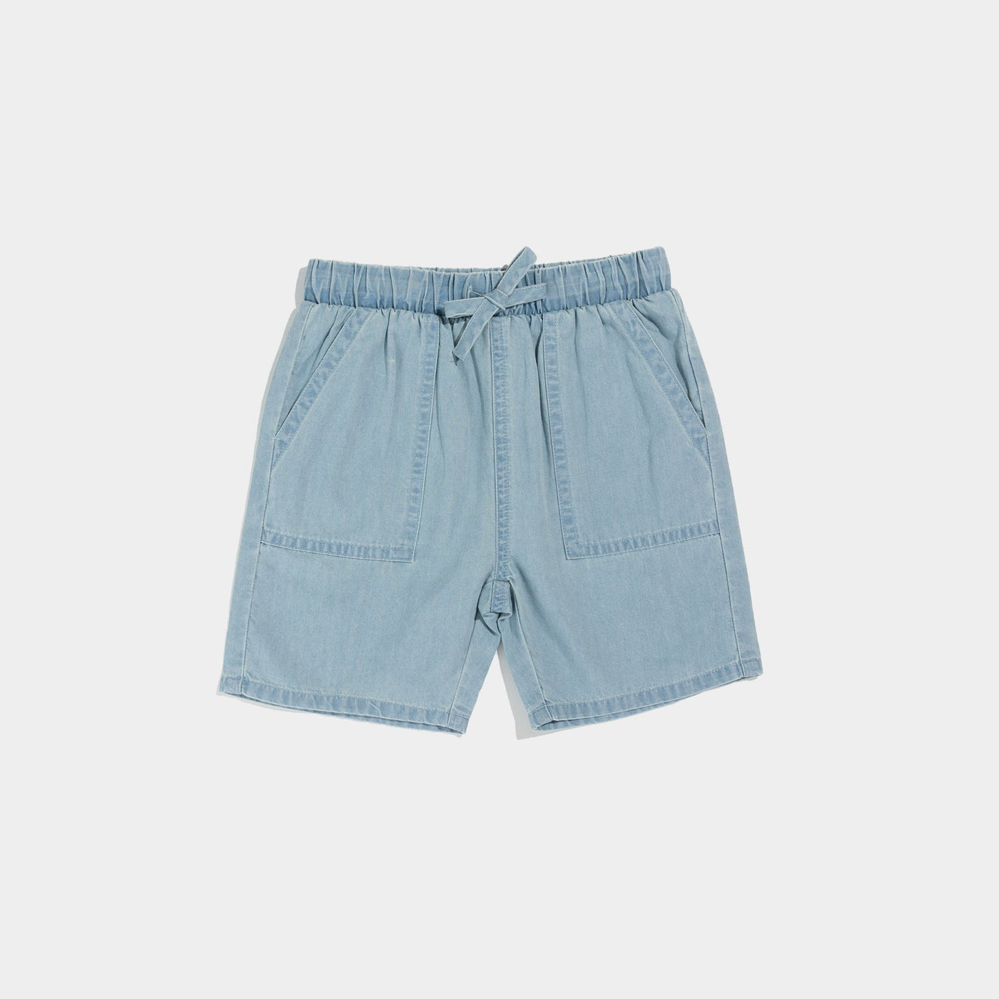 Miles The Label - Chambray Shorts - kennethodaniel