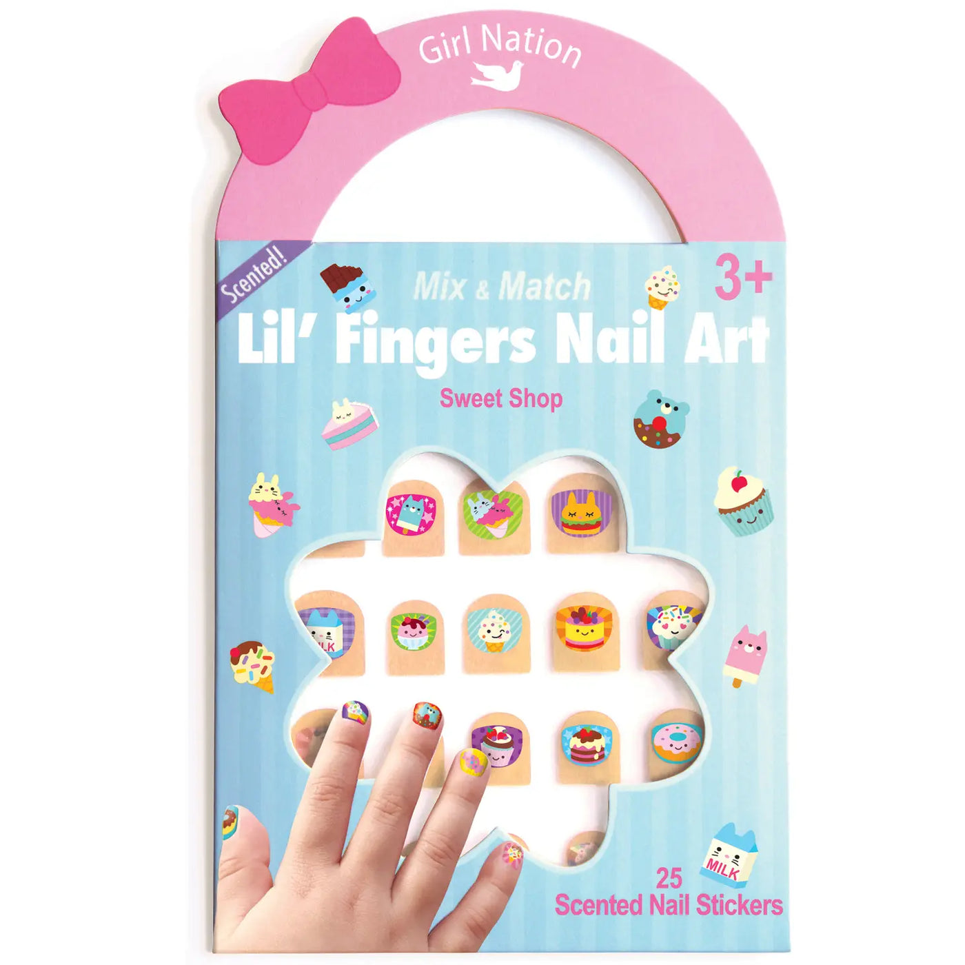 The Piggy Story - Lil' Fingers Nail Art Value Pack with Display