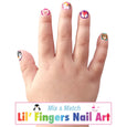 The Piggy Story - Lil' Fingers Nail Art Value Pack with Display