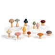 bug + bean kids - Wood + Silicone Mushroom Sorting Set