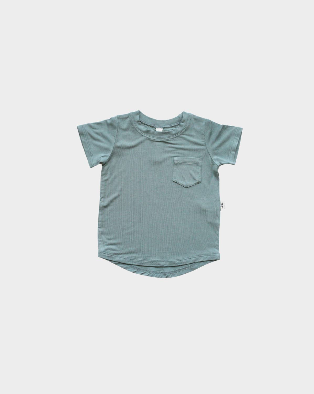 babysprouts clothing company - S23 D2: Baby Boy Pocket Tee in Teal Green - kennethodaniel