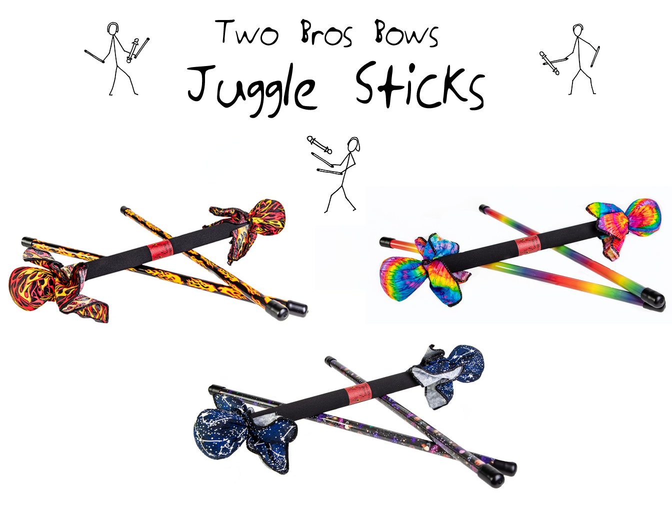 Two Bros Bows - Juggle Sticks