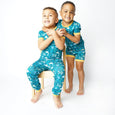 Emerson and Friends - Ocean Friends Bamboo Short Sleeve Shorts Kids Pajamas Set
