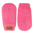 Jan & Jul - Watermelon Pink | Knit Mittens - kennethodaniel