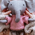 and the little dog laughed - Edwina Elephant with Merino Wool Sweater
