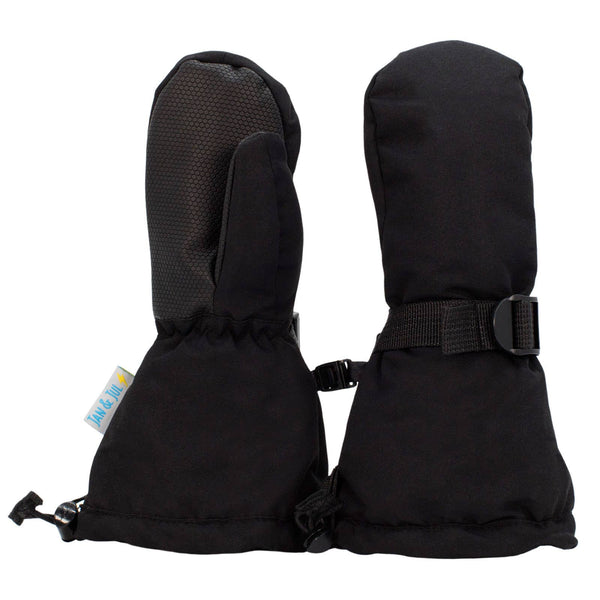 Jan & Jul - Black | Toasty-Dry Waterproof Mitten - kennethodaniel