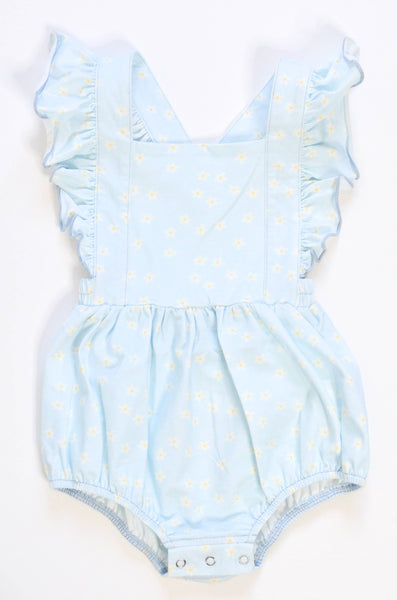 Ollie Jay - Emmy Romper in Blue Daisy - Two Little Birds Boutique