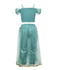 Teresita Orillac - The Aladdin Princess Teal Halloween Costume - kennethodaniel