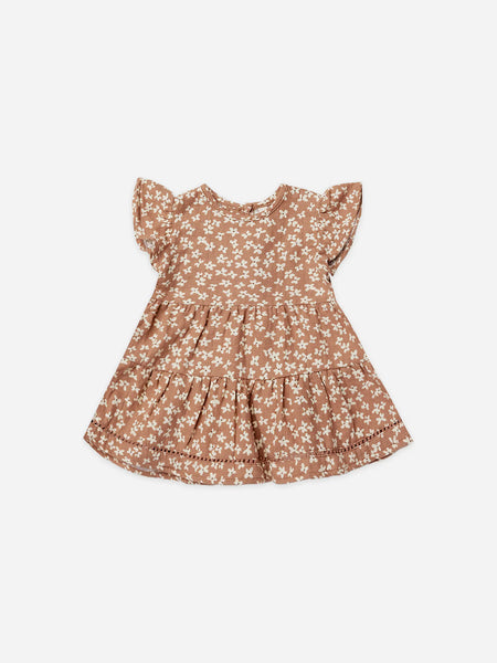 Quincy Mae - Organic Lily Dress Summer Bloom