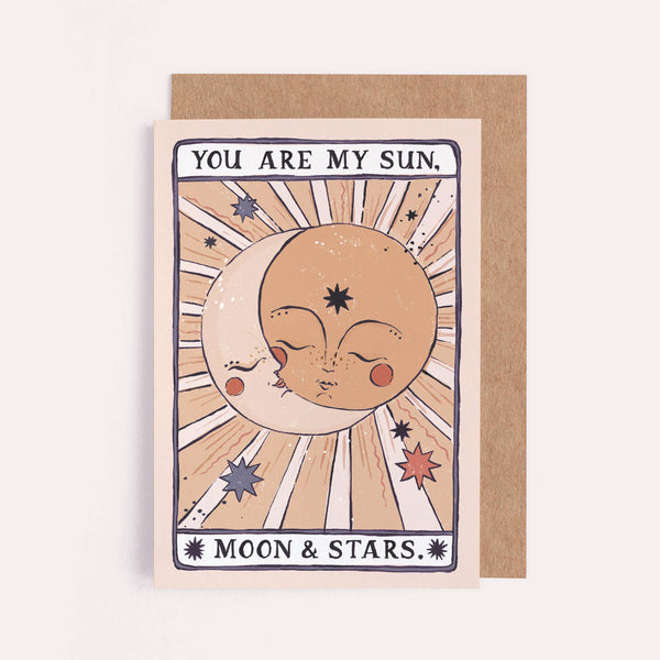 Sister Paper Co. - Sun, Moon & Stars Card | Valentine's Card | Love Card - kennethodaniel