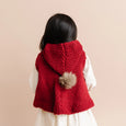 The Blueberry Hill - Poncho | Hand Knit Baby & Kids Apparel - Two Little Birds Boutique