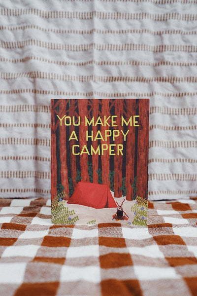 Small Adventure - Happy Camper Card - kennethodaniel