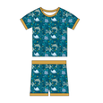 Emerson and Friends - Ocean Friends Bamboo Short Sleeve Shorts Kids Pajamas Set - kennethodaniel