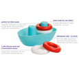 Ubbi - Boat & Buoys Bath Toys